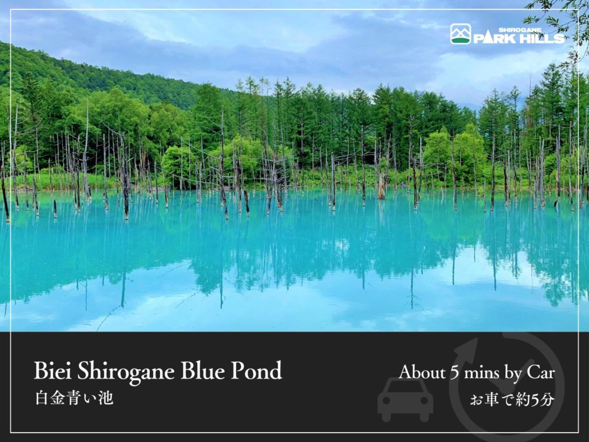 Biei Shirogane Onsen Hotel Park Hills Екстериор снимка